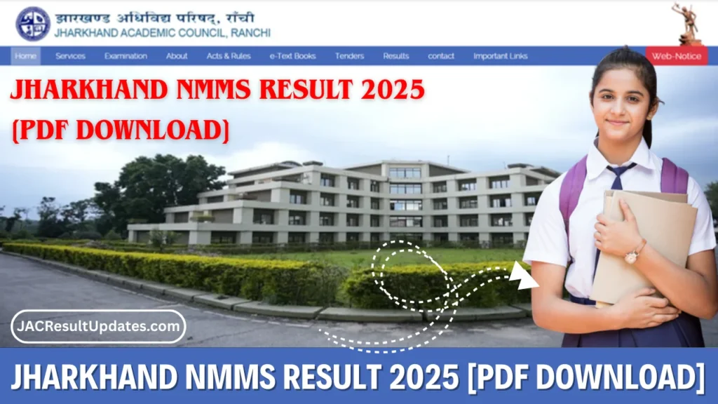Jharkhand NMMS Result 2025